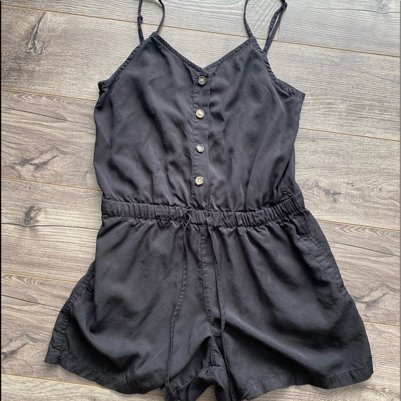 Harlow Button-up Romper - Picture 1 of 3